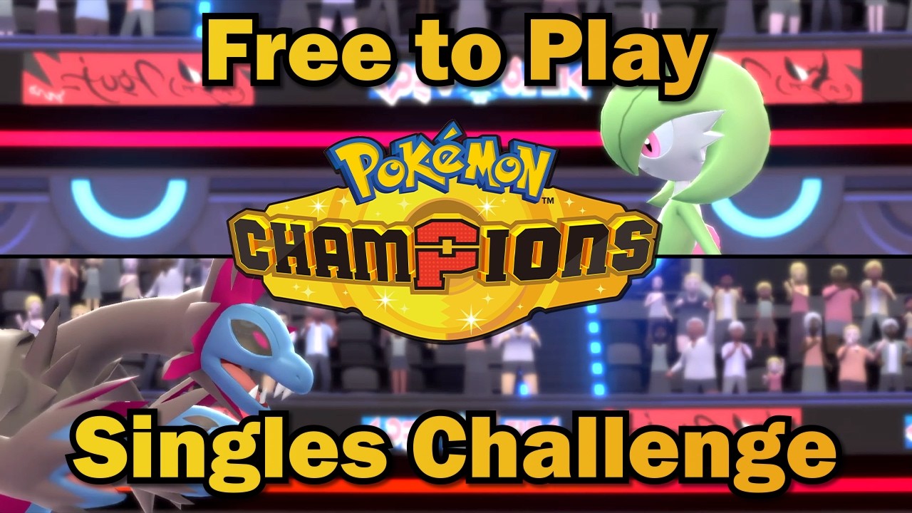 🔴 Free to Play Pokemon Champions SINGLES Challenge