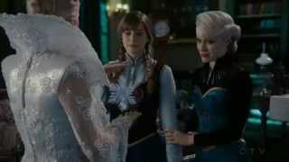 Once Upon A Time 4x06 &quot;Family Business&quot; Anna and Elsa reunite Anna meets Ingrid