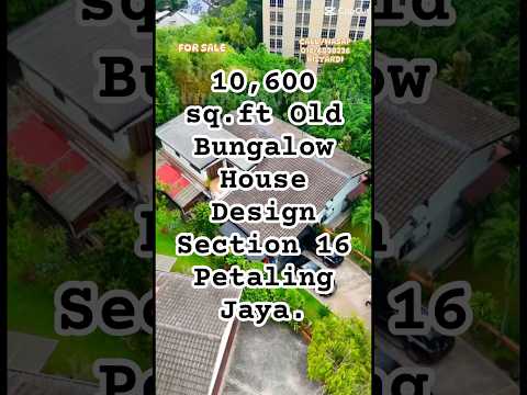 Prime Location 2 Storey Bungalow Seksyen 16 Petaling Jaya. video