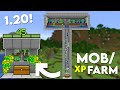 Minecraft: EASY MOB XP FARM TUTORIAL! 1.20 (Without Mob Spawner)