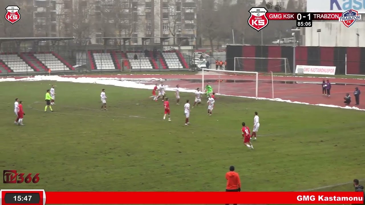 GMG Kastamonuspor - 1461 Trabzon FK Maç Özeti