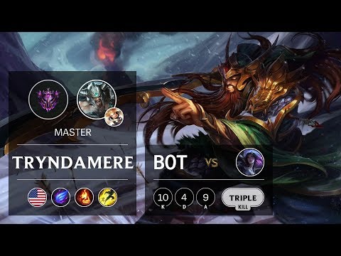 Tryndamere Bot vs Kai'Sa - NA Master Patch 9.22