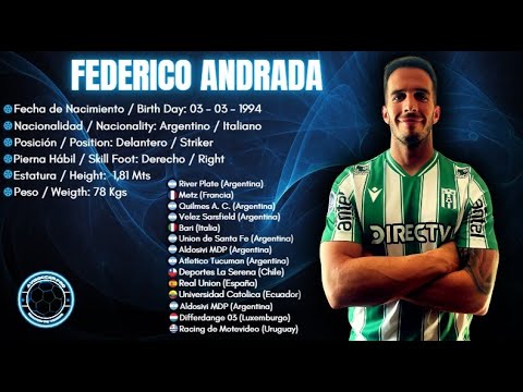 Federico Andrada #11 // Delantero - Striker // 2024