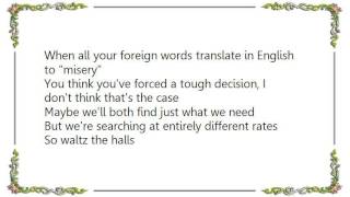 Game Theory - Waltz the Halls Always Lyrics