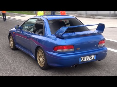 BEST of Subaru Impreza at WRCTeam.it Track Day - 22B, WRC Replica, Spec C, Type R & More!