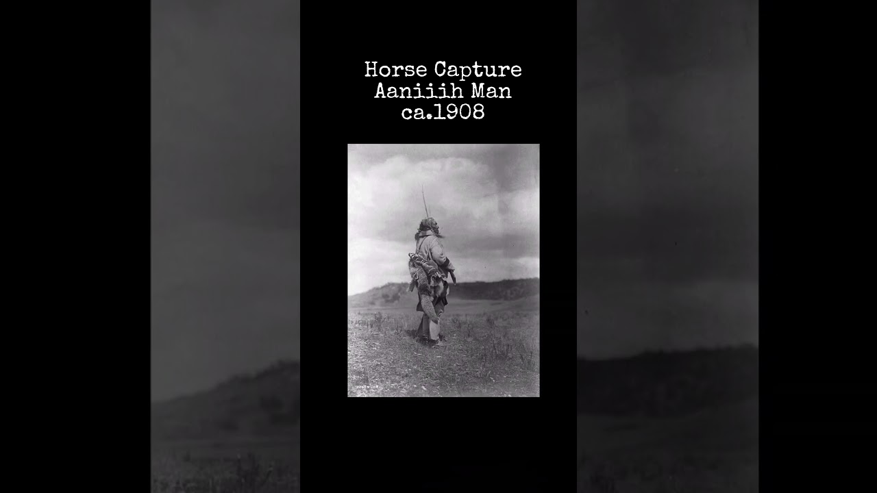Horse Capture Aaniiih man ca.1908