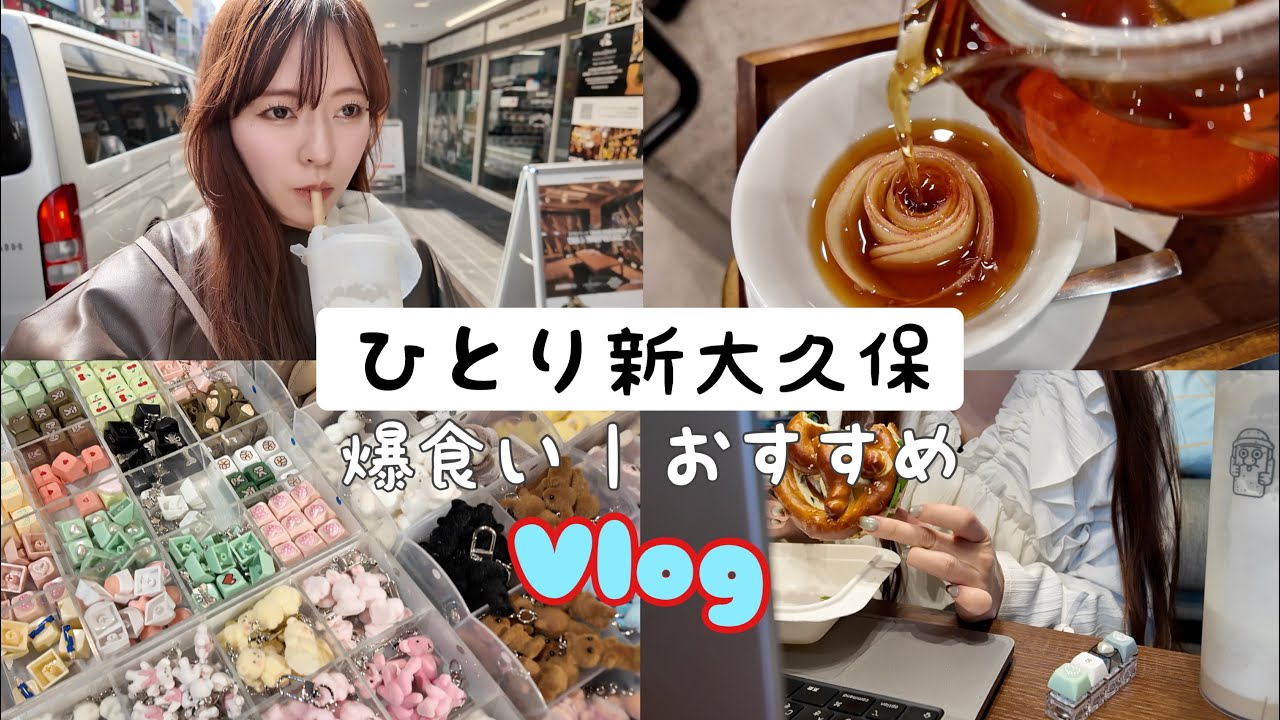 【ひとり新大久保】一人食べ歩き🇰🇷楽しみ方🫶新大久保オススメ店‼️