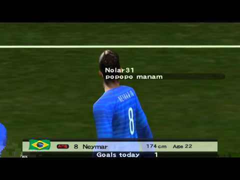 [PES 6 ProGamerZ Patch 2015] Neymar Curved Goal