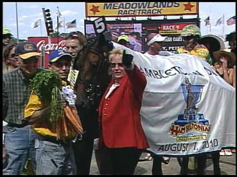 2010 Hambletonian Oaks Final - Bar Slide & Tim Tetrick
