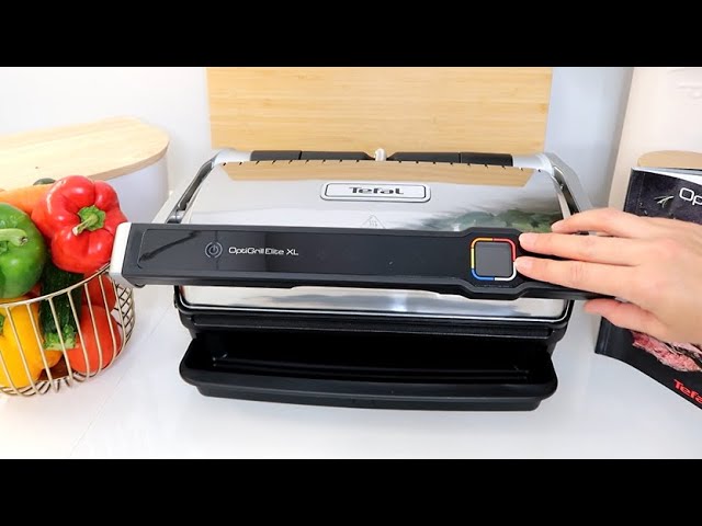 Video teaser for TEFAL Kontaktgrill OptiGrill Elite XL GC760D Review Produkttest