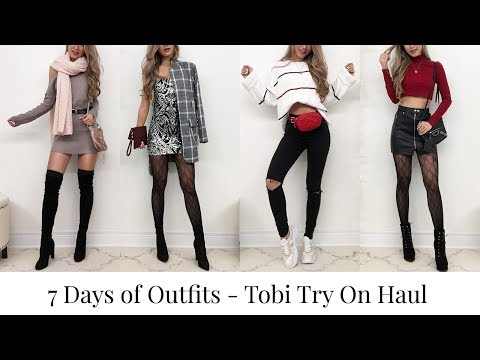 Tobi Try On Haul | 7 Days Of Outfits