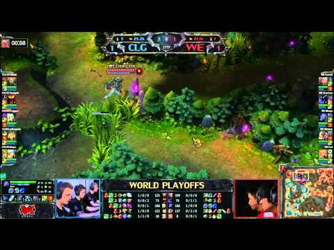 (Game 3 Crashed) WorldElite (WE) vs Counter Logic Gaming EU (CLG.EU)  (Game 3 Crashed)