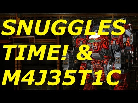 MECHWARRIOR ONLINE- SNUGGLESTIME! AND M4J35T1C COLLABORATION (DUAL LINEBACKERS!)