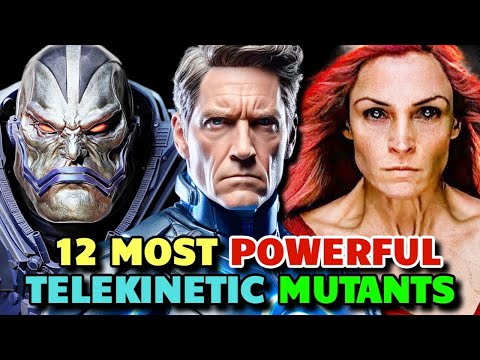 13 Most Powerful Telekinetic Mutants Who Can Destroy Entire Cities With Their Powers!