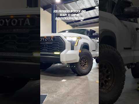 2022+ TOYOTA TUNDRA FOX PERFORMANCE ELITE SHOCKS & CAMBURG UNIBALL UCA #88rotorsoffroad