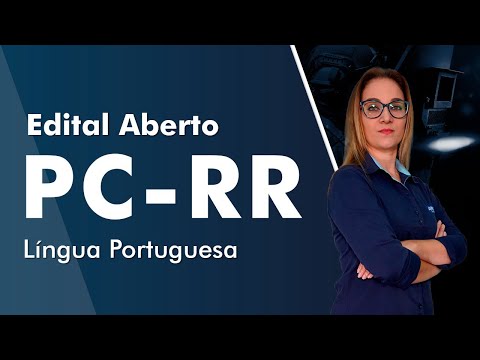 Aula de Língua Portuguesa para Concurso PC RR - AlfaCon