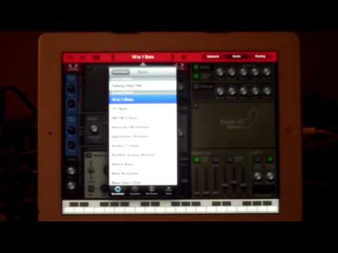 Thor Polysonic Synth..iPad Demo of Factory Presets