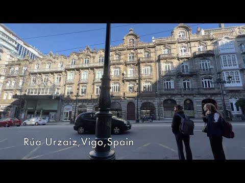 Spain Vlog 🇪🇸 Downtown Vigo walking tour 🏖️