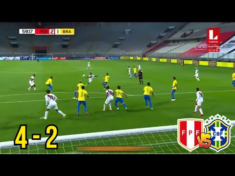 PERU VS BRASIL PARTIDO COMPLETO