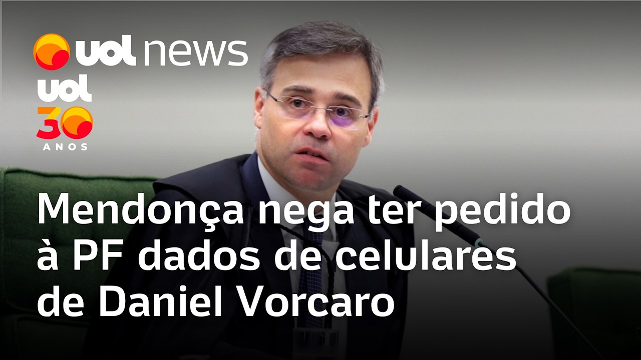  André Mendonça nega ter pedido à PF dados de celulares de Daniel Vorcaro