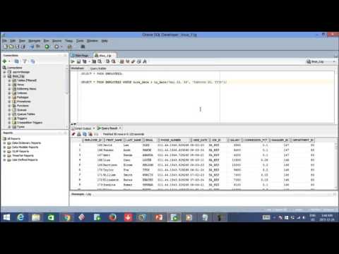 Administration de base de données Oracle 31 Conversion de types to date