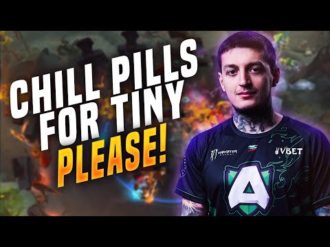 Tiny Need Some Chill Pills To Play Dota (ft. Handsken) - NIKOBABY STREAM Moments #52