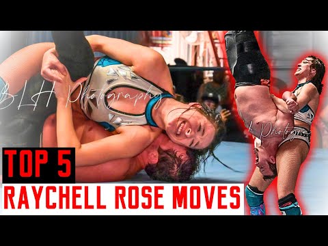 DEVASTATING Raychell Rose MOVES | WrestleRave Top 5 - (Intergender Wrestling)