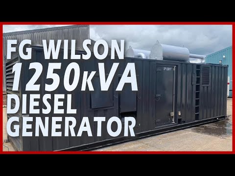 FG Wilson 1250 kVA - XP125017 #dieselgenerators​ | #FGW #fgwilson Authorised Dealer