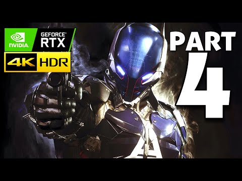 BATMAN ARKHAM KNIGHT RTX 4080 Walkthrough Gameplay Part 4 - The Arkham Knight (FULL GAME)