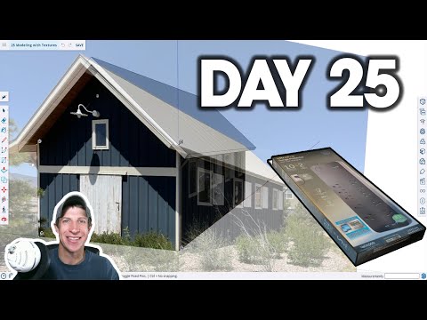 Learn SketchUp in 30 Days DAY 25 - PHOTO TEXTURES