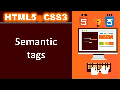 Semantic tags in HTML | HTML Tutorials for Beginners in Urdu Hindi