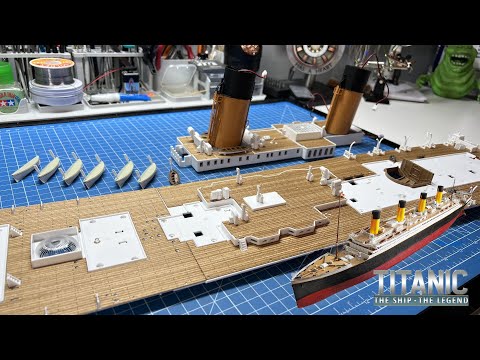 Agora Models Build the RMS Titanic - Pack 9 - Stages 45-50