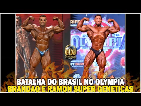 RAMON DINO VS RAFAEL BRANDÃO NO MR.OLYMPIA 2022 | AS SUPER GENÉTICAS BR