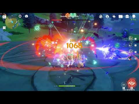 Anemo Boss vs Xiangling DPS   w/ blunders