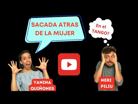 Sacada atrás de la mujer en el Tango, Yanina y Neri