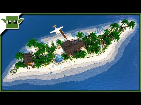 Ultimate Tropical Island in Minecraft! Must See! 😍