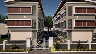 Architectural Design of a 48 Room Hostel