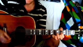 Out Of Time ~ Chris Farlowe - The Rolling Stones ~ Acoustic Cover w/ Gibson Hummingbird 1964