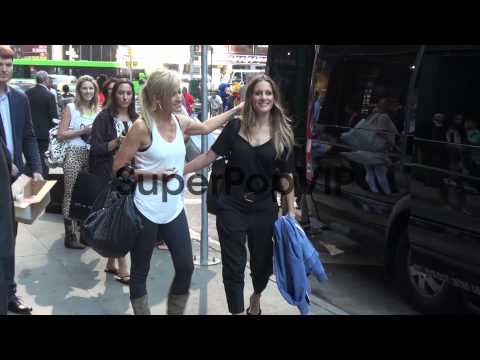 Martie Maguire and Emily Robison at the 'Good Morning Ame...