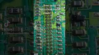 Ford Focus instrument cluster No comm issue repair 🔍