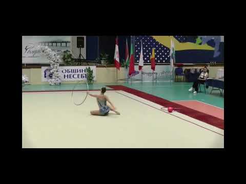 Lachezara Pekova (BUL) - Julieta Shishmanova 2023 hoop - 29,800🥈