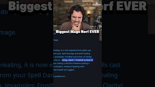 Mage Frostbite Nerf Explained — Full Breakdown & Transcript