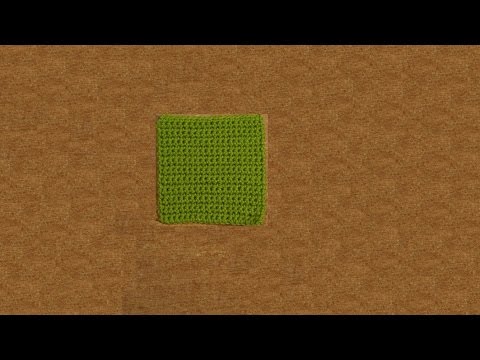 Very easy crochet tile for beginners