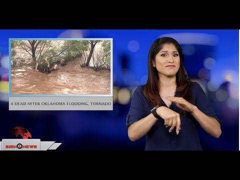 4 dead after Oklahoma flooding, tornado (ASL - 5.26.19)