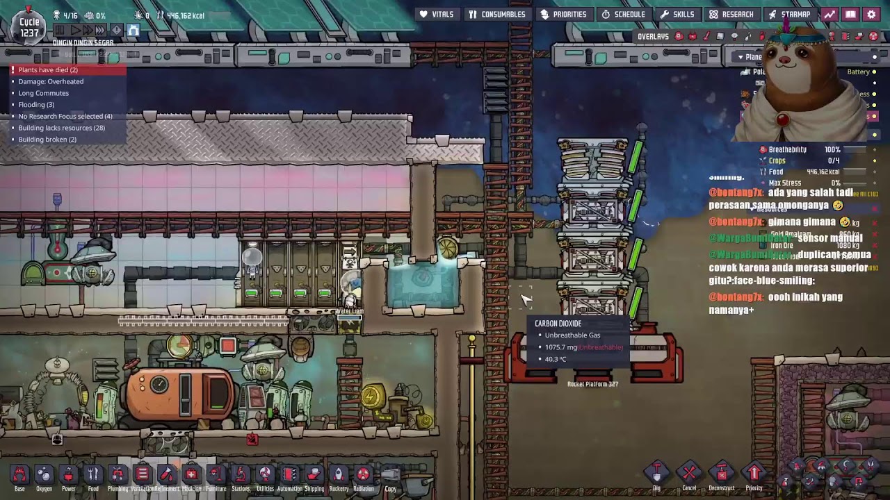 WAH KACAU | OXYGEN NOT INCLUDED FROSTY PLANET DLC