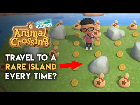 Always Travel To A RARE ISLAND With One Trick? Does It Work? - Animal Crossing: New Horizons