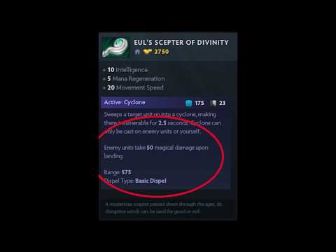 Dota 2 7.22C EUL No damage hack or bug?