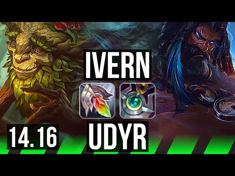 IVERN vs UDYR (JGL) | 3/1/14, 69% winrate | EUW Master | 14.16