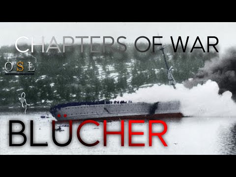 The sinking of Blücher