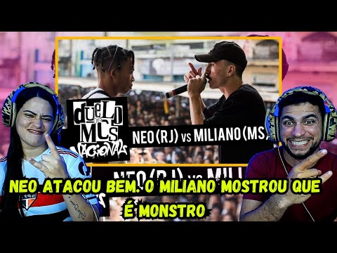 REACT Neo (RJ) vs Miliano (MS) [4ª DE FINAL] - Duelo de MCs Nacional 2018